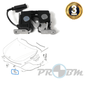 Fecho Capot BMW E8x,E9x,E6x