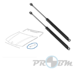 Jogo Amortecedores Capot BMW E36 Compact, Berlina, Touring