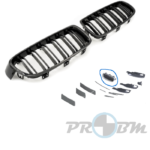 Kit Grelhas Frontal BMWF30,F31 Preto Brilhante