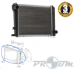 Radiador Água BMW E30 320,325 (Motor M20)