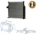 Radiador Água BMW E30 320,325 (Motor M20)