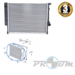 Radiador Água BMW E30 (324d,td, 320i,325i)